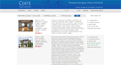 Desktop Screenshot of certe.pl